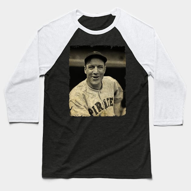 Pie Traynor Legend in Pittsburgh Pirates Baseball T-Shirt by SOEKAMPTI